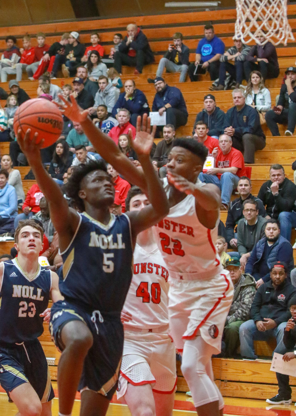 Boys basketball - Bishop Noll at Munster